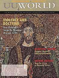 Cover, March/April 2002 UU World: Understanding Evil 