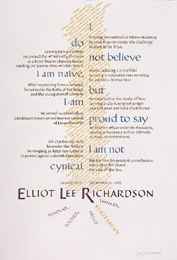  Elliot Lee Richardson Memorial, by Margaret Shepherd 