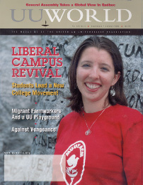  Cover, September/October 2002 UU World: Liberal Campus Revival 