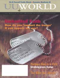  Cover, July/August 2003 UU World: Fear vs. Freedom 