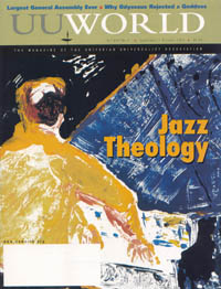  Cover, September/October 2003 UU World: Jazz Theology 