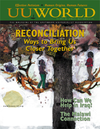  Cover, March/April 2004 UU World