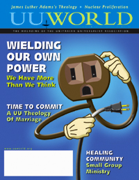  Cover, January/February 2005 UU World