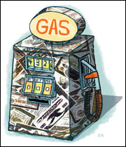 gas company shares (Robert Neubecker)