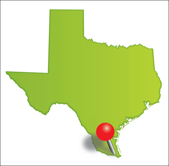 Texas (map © Jamie Farrant/iStockphoto; illustration © Kathy Todd)