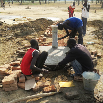 Constructing a well