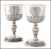 Historic silver cups