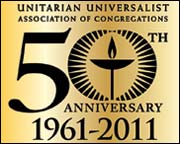 UUA 50th Anniversary Logo