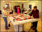Quilters from Sherborn, Mass. (Cris Crawford)