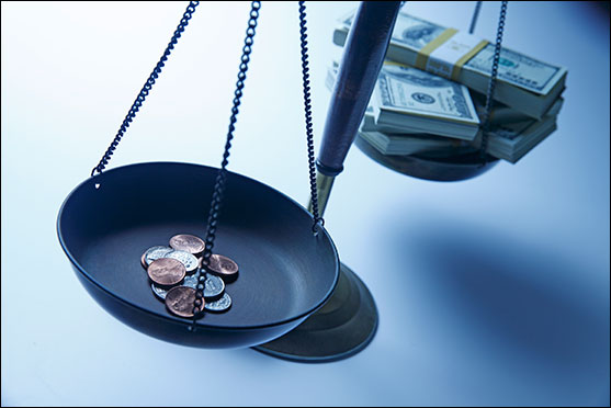 income inequality stock photo © 2014 DNY59/iStockphoto