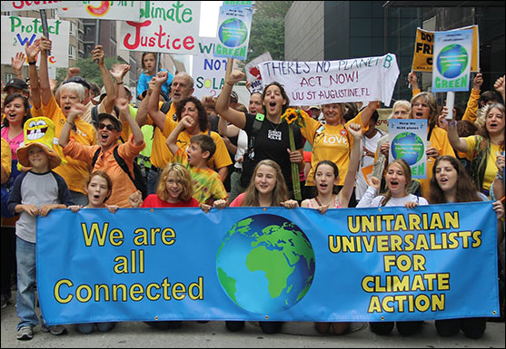 UUs march for climate action, Sept. 21 (Dea Brayden)